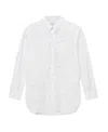 Engineered Garments Lapel Long-sleeved Shirt In White
