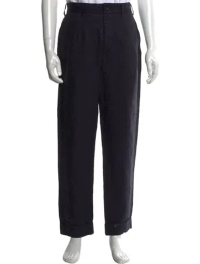 Pre-owned Engineered Garments Linen Pants In Purple