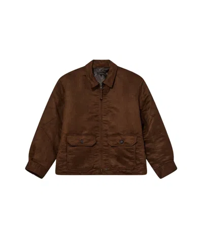 Engineered Garments Long-sleeved Casual Jacket In Brown
