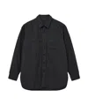 Engineered Garments Regular Fit Flannel Shirt For Men In Black
