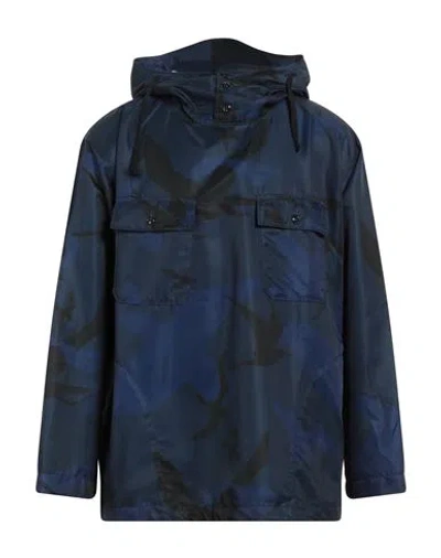 Engineered Garments Man Jacket Midnight Blue Size M Polyester