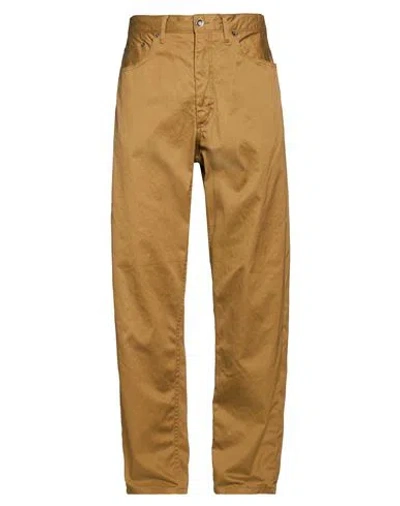 Engineered Garments Man Pants Camel Size Xl Cotton In Gold