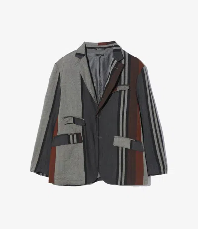 Engineered Garments Men's Andover Jacket In Multi Color Wide Stripe