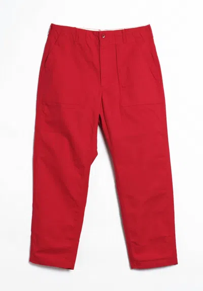 Engineered Garments Men's Fatigue Pant In Red