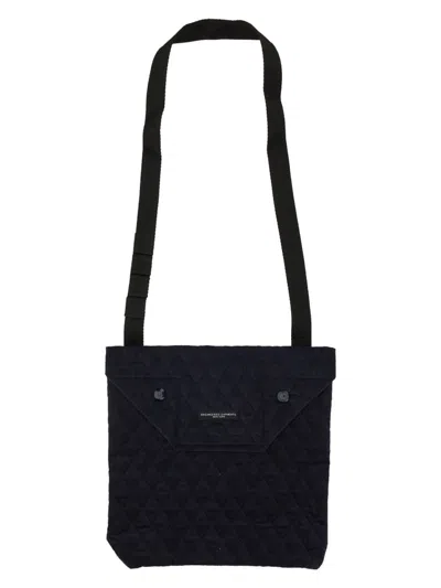 Engineered Garments Men's Quilted Shoulder Bag In Blue