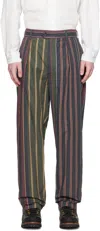 ENGINEERED GARMENTS MULTICOLOR CARLYLE TROUSERS