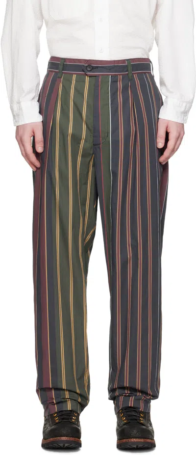 Engineered Garments Multicolor Carlyle Trousers In Ct270 Multi Color Re