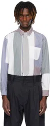 Engineered Garments Multicolor Short Collar Shirt In Es068 Multi Color Co