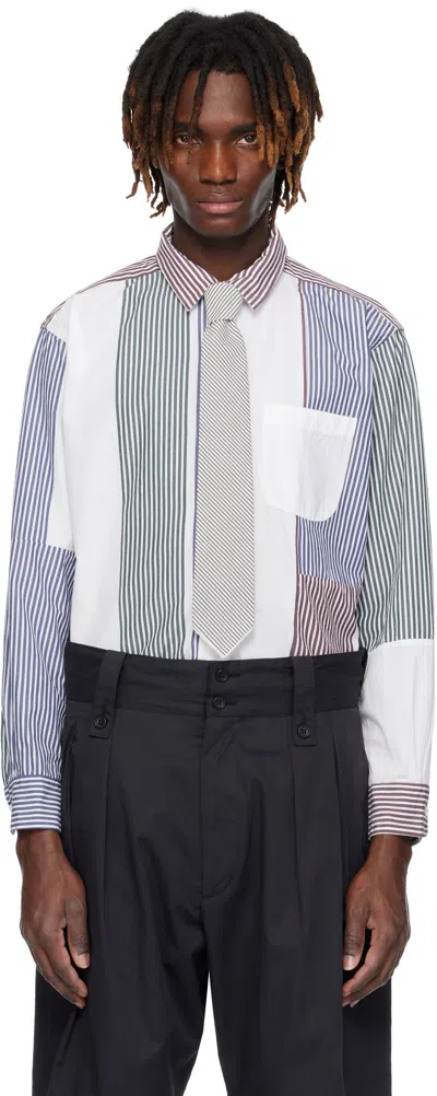 Engineered Garments Multicolor Short Collar Shirt In Es068 Multi Colour Co