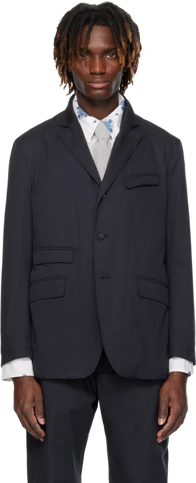 Engineered Garments Navy Andover Blazer In Pb002 Dk.navy High C