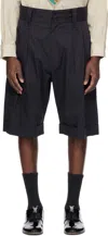 Engineered Garments Navy Gurkha Shorts In Pb002 Dk.navy High C