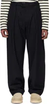 Engineered Garments Navy Gurkha Trousers In Pb002 Dk.navy High C