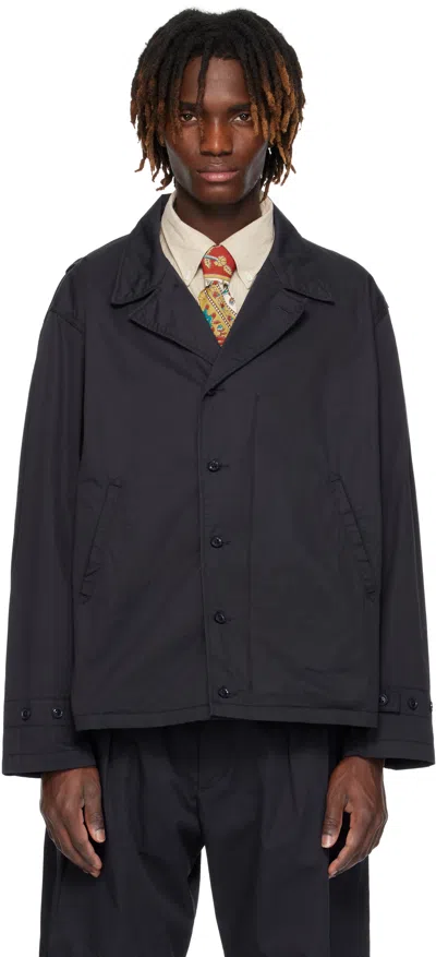 Engineered Garments Navy M41 Jacket In Pb002 Dk.navy High C