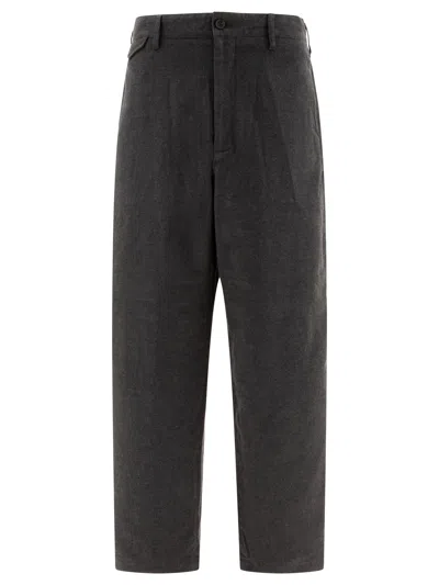 Engineered Garments Officer Trousers In Grey