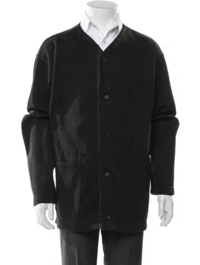 Pre-owned Engineered Garments Overcoat In Gray