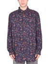 Engineered Garments Relaxed Shirt Button Down Collar Floral In Multi