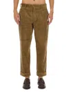 Engineered Garments Andover Corduroy Trousers In Brown