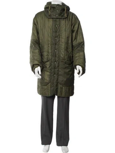 Pre-owned Engineered Garments Parka In Green