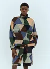 Engineered Garments Patchwork Trucker Jacket In Multicolour