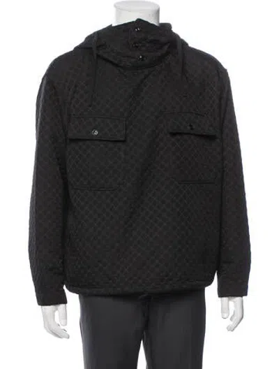 Pre-owned Engineered Garments Patterned Jacket In Grey