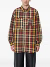 Engineered Garments Plaid-pattern Shirt In Red
