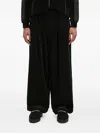 Engineered Garments Pleated Trousers In Black