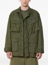 Engineered Garments Pocket Jacket In Green