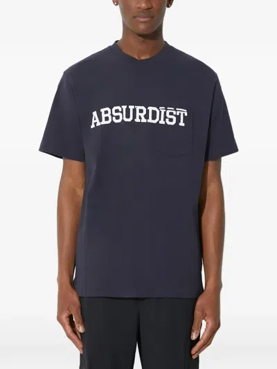 Engineered Garments Pocket Short-sleeve T-shirt In Blue