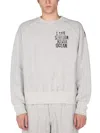Engineered Garments Printed Sweatshirt In Grey