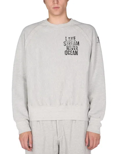 ENGINEERED GARMENTS RELAXED FIT PRINTED SWEATSHIRT
