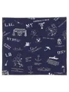 ENGINEERED GARMENTS SCARF WITH PRINT
