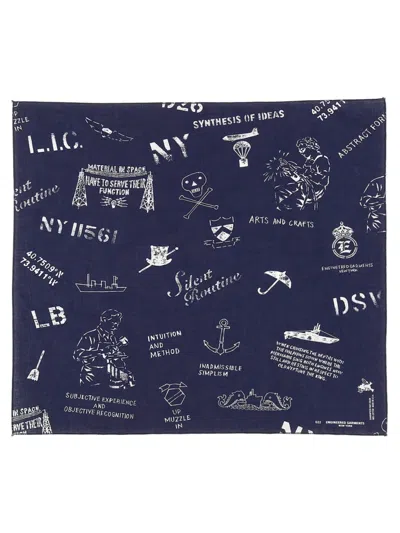 ENGINEERED GARMENTS SCARF WITH PRINT