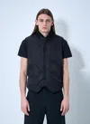 Engineered Garments High-neck Gilet In Black
