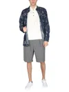 Engineered Garments "bird" Embroidery Shirt In Blue