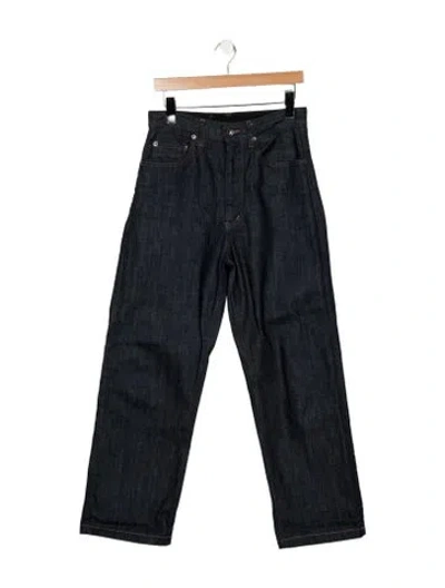 Pre-owned Engineered Garments Straight-leg Jeans In Blue