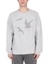 Engineered Garments Crewneck Sweatshirt In Grey