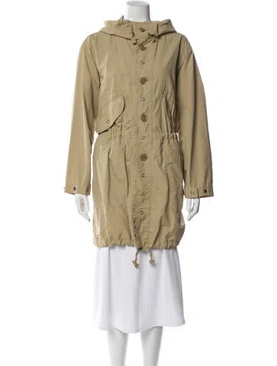 Pre-owned Engineered Garments Trench Coat In Neutral