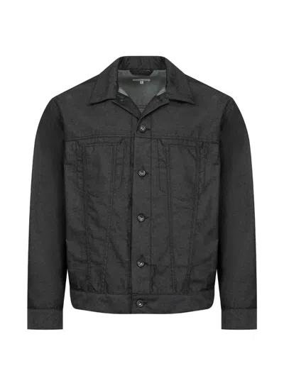 Engineered Garments Type 5 Denim Jacket In Black