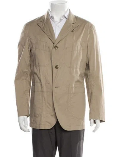 Pre-owned Engineered Garments Utility Jacket In Brown