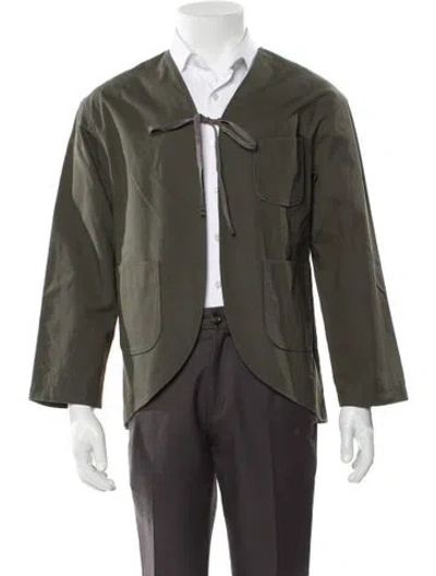 Pre-owned Engineered Garments Utility Jacket W/ Tags In Green