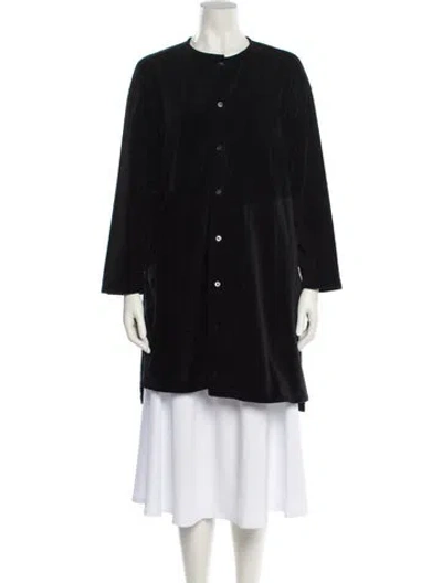 Pre-owned Engineered Garments Velvet Coat In Black