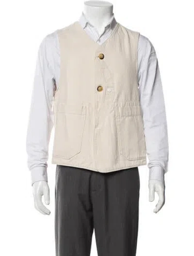 Pre-owned Engineered Garments Vest In Neutral