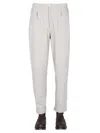 Engineered Garments Wide Leg Jogging Trousers In White