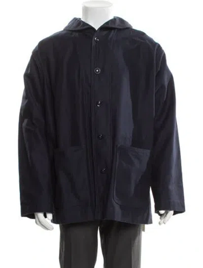 Pre-owned Engineered Garments Windbreaker In Blue