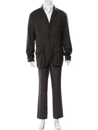 Pre-owned Engineered Garments Wool Jacket In Green