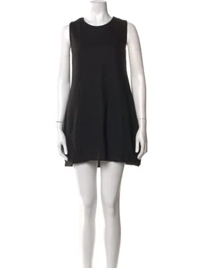 Pre-owned Engineered Garments Wool Mini Dress In Black