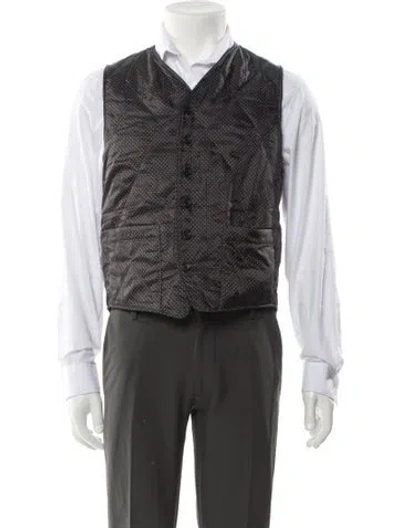 Pre-owned Engineered Garments Wool Vest In Gray