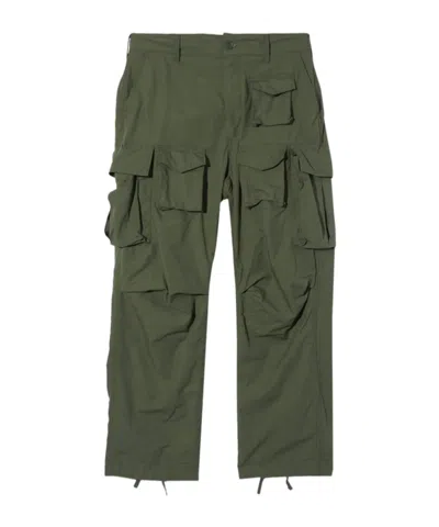 Engineered Garments Work Casual Pants In Green