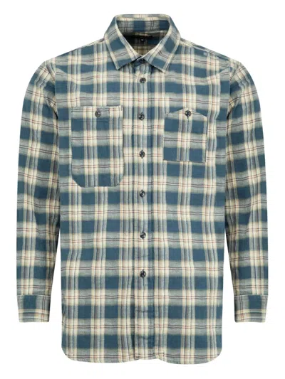 Engineered Garments Work Plaid-patterned Shirt In Blue