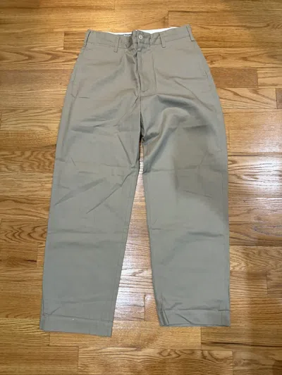 Pre-owned Engineered Garments Workaday - Chino Pant In Sand